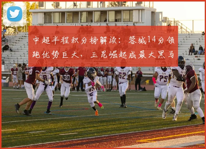 中超半程积分榜解读：蓉城14分领跑优势巨大，玉昆崛起成最大黑马