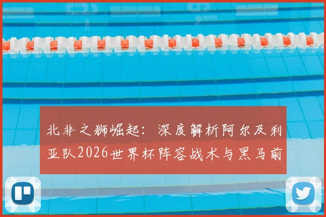 北非之狮崛起：深度解析阿尔及利亚队2026世界杯阵容战术与黑马前景